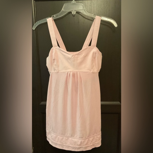 lululemon athletica Tops - lululemon Studio Run Tank Size 6 | Built-In Bra | Adjustable Waist | EUC